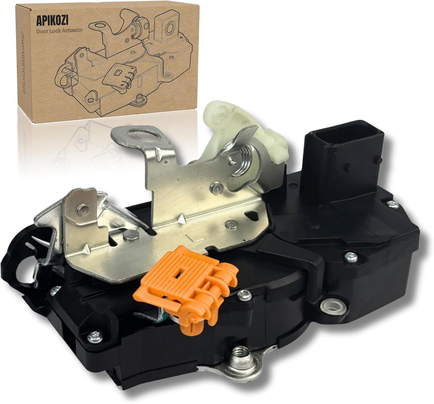 Left Front Door Lock Actuator (Driver Side) Compatible with 2007-2009 Cadillac Escalade, Chevy Avalanche/Silverado/Suburban/Tahoe, GMC Sierra/Yukon - Replaces 931-303, 15880052, 15889954, DLA624